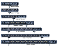 Barre lumineuse LED tout-terrain à succès, projecteur combiné large et spot, 12V 24V IP67, pour camion et voiture 4x4