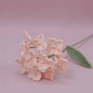 Handmade Knitted Crochet Hydrangea and <strong>Daisy</strong> Artificial Flowers-Beautiful Colorful <strong>Gifts</strong> for Mother's Day Easter New Year - Product Image 3