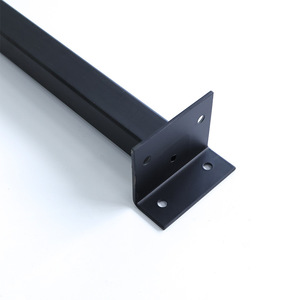 Riel de armario de acero inoxidable para montaje en pared, riel único con amortiguador, herrajes metálicos no desmontables - Product Image 3