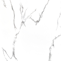 Carrelage en marbre blanc poli 600x600, carrelage en céramique durable pour usage commercial et domestique