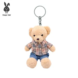 ODM Cartoon Soft Plush Plushie Custom Plush Keychain Animal For Delightful Mascot Pendant 1pc/pp Bag Toys Unisex PP Cotton OEM