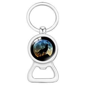 Nuovo Design 2026: Apribottiglie Portachiavi in Metallo a Forma di <span class=keywords><strong>Lupo</strong></span> Lunare, Creativo, Durevole e alla Moda, per Uso Quotidiano, Regalo Promozionale per Feste - Product Image 3