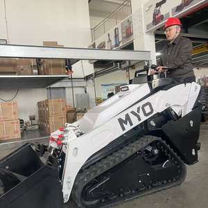 Minicargadora MYO V1000 con Motor Kubota, Capacidad <span class=keywords><strong>de</strong></span> Elevación <span class=keywords><strong>de</strong></span> 450 kg, Uso Comercial, Jardín Pequeño, Alta Calidad - Product Image 2