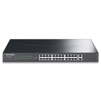TP-LINK TL-SL1226MP Switch Ethernet PoE de 24 puertos con puerto de enlace ascendente Gigabit y fuente de alimentación de seguridad para red cableada TL-SG1226P/TL-SG2226P