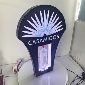 Pantalla brillante, <span class=keywords><strong>Casamigos</strong></span> personalizados, botella de <span class=keywords><strong>Tequila</strong></span>, presentador Led acrílico glorificador, letrero de neón, servicio de botella VIP para fiesta, club nocturno, Lo - Product Image 3