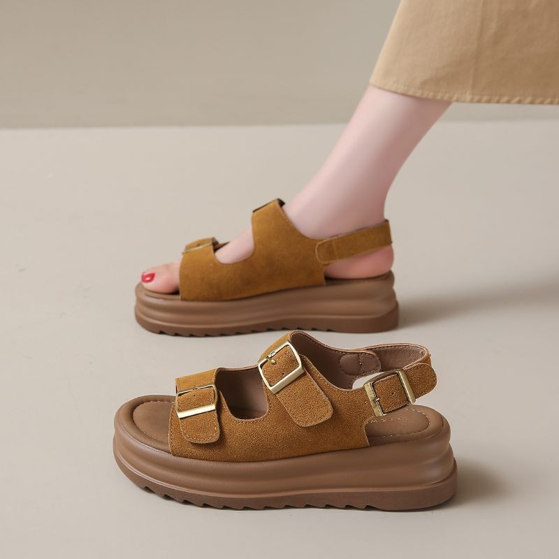 Femme Sandales Artisanales Creation Sandale Aprila Dessus Cuir Et