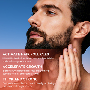 KORMESIC ผลิตภัณฑ์บำรุงเส้นผมและเคราสูตรเฉพาะ 60 มล. มูสเซรั่มวีแกนเคราติน ซ่อมแซมเส้นผมที่เสียหาย ป้องกันผมร่วง กระตุ้นการเจริญเติบโตของเส้นผม - Product Image 2