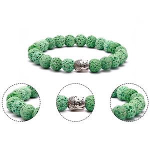 Aliexpress <span class=keywords><strong>venta</strong></span> espiritual Buda <span class=keywords><strong>de</strong></span> oro <span class=keywords><strong>cabeza</strong></span> <span class=keywords><strong>de</strong></span> <span class=keywords><strong>Lava</strong></span> pulsera <span class=keywords><strong>de</strong></span> cuentas <span class=keywords><strong>de</strong></span> piedra - Product Image 6