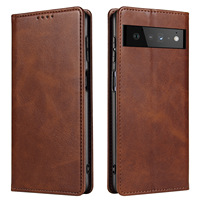 Étui portefeuille à rabat en cuir motif peau de veau pour Google Pixel 10 10A 8 Pro 7A 6 5A 5G 4 XL 3A XL 6A 9A 11 Pro
