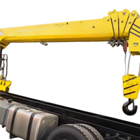 Grue télescopique montée sur camion 12-16T 8x4 pour le chargement et le déchargement de marchandises