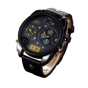 CAGARNY 6822 Nouvelle montre à quartz pour homme, double mouvement, décontractée, tendance, montres pour homme, Reloj Hombre - Product Image 5