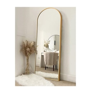 Modern High Quality Nordic Floor <b>Mirror</b> Arch Home Decor Modern Wall Full Length Floor Decorative <b>Mirror</b> - Product Image 1