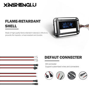 Interrupteur tactile intelligent Xinshenlu avec affichage de la musique et de la température, <span class=keywords><strong>variateur</strong></span> de lumière à capteur 1-6 mm pour miroir de salle de bain LED 60W 12V 5A OEM/ODM - Product Image 3