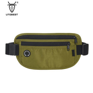 حقيبة خصر نايلون مضادة للسرقة مع سحاب إغلاق مضادة للماء لتخزين الهواتف المحمولة للسفر الرياضي لبطاقة جواز سفر أمازون - Product Image 3