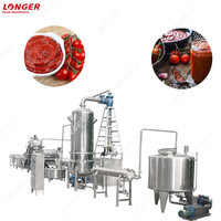 Fabrication de pâte de tomate, 1000Kg par heure, Production et traitement de Ketchup, canne à tomate, ligne de Production