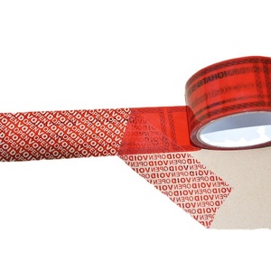 Red VOID <b>Security</b> <b>Tape</b> Tamper Evident Void Sealing <b>Tape</b> <b>Security</b> Total Transfer Adhesive Anti Theft <b>Security</b> <b>Tape</b> - Product Image 4