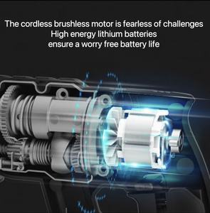 Trapano Avvitatore Elettrico Brushless <span class=keywords><strong>WORX</strong></span> OEM 12V 140N.m con Grande Coppia, Modello WU132, con Portainserti per Uso Fai-da-te e Industriale - Product Image 6