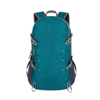 Mochila plegable de viaje resistente al agua de poliéster Ripstop Mochila para uso al aire libre