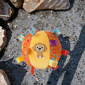 Juguete Ecológico Interactivo para Perros y Gatos, Pelota con Cascabeles, Resistente a Mordeduras, de Felpa, para Masticar, para Perros Mordedores Agresivos, Bolsa de Entrenamiento para Cachorros - Product Image 3