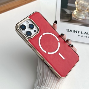 <span class=keywords><strong>2025</strong></span> thiết kế mới không dây sạc mạ điện <span class=keywords><strong>TPU</strong></span> + PC từ trường hợp điện thoại cho Iphone 15/16/17 không khí/17 Pro Max Phụ Kiện - Product Image 6