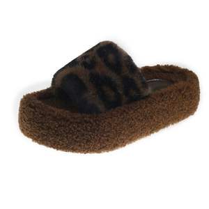 New Technology PVC Sole Fashion <b>slippers</b> Artificial Hair Lining Fur <b>slippers</b> for Women With Popular Price - Product Image 6