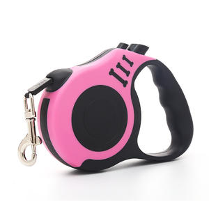 KingHon 3m 5m regolabile riflettente all'aperto allenamento ABS retrattile guinzaglio per cani personalizzare Logo corda di trazione automatica - Product Image 5