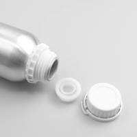 Bouteille en aluminium de 1L grande capacité pour huiles essentielles, avec bouchon antivol, fournie par le fabricant