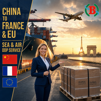 DDP Dropshipping, transitaire fiable, tarifs logistiques, service de messagerie, Chine vers France, Europe, agent de transport maritime