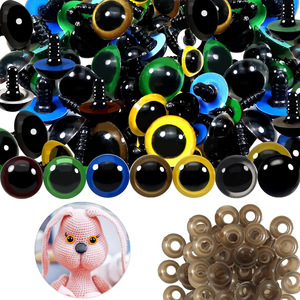 En la tienda <span class=keywords><strong>Amigurumi</strong></span> DIY Toy Safety Eye Kit <span class=keywords><strong>Ojos</strong></span> Accesorios hechos de felpa y plástico para <span class=keywords><strong>muñecas</strong></span> de ganchillo - Product Image 6