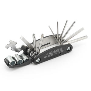 Kit d'outils multifonctions pour vélo G3 16 en 1, outils de réparation pliables portables de qualité supérieure, plaqués chrome, pour l'entretien du cyclisme - Product Image 2