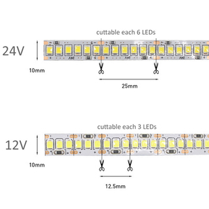 <strong>LED</strong> Light Strip Warm White 3000K SMD 2835 240leds/m Flexible <strong>Rope</strong> DC 12V for Indoor Bedroom Car TV Backlighting - Product Image 3