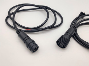 저렴한 가격 2 핀 3 핀 4 핀 IP65 남성 여성 방수 커넥터 케이블 어셈블리 LED 조명 - Product Image 5