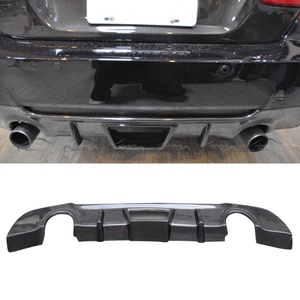 Difusor de Carbono Estilo V, Alerón Trasero para Parachoques, Aletas Divisoras para BMW E92 E93 M Tech 2008-2014 - Product Image 5