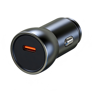 Caricabatterie da Auto USB-C in Lega di Alluminio 30W PD Ricarica Rapida Adattatore Compatto Portatile per Telefoni Cellulari e <span class=keywords><strong>Tablet</strong></span> - Product Image 4