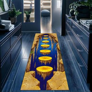 <span class=keywords><strong>Tapis</strong></span> de course à illusion visuelle 3D, motif de pont suspendu magma, <span class=keywords><strong>tapis</strong></span> de <span class=keywords><strong>jeu</strong></span>, <span class=keywords><strong>tapis</strong></span> de sol, <span class=keywords><strong>tapis</strong></span> de chevet, <span class=keywords><strong>tapis</strong></span> de canapé, décoration de la maison - Product Image 3
