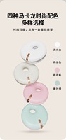 Boîte personnalisée en forme de donut pour gouttière orthodontique, étui portable rond pour aligneur dentaire invisible, emballage pour appareil de rétention dentaire