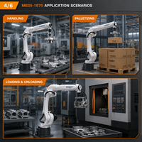 MB35-1870 Robot Industrial de 6 Ejes con Alcance de 1870 mm, Robot de Soldadura Láser Profesional para Procesamiento de Metales a Gran Escala
