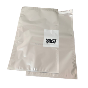 Borse da posta personalizzate in lamina argentata opaca in alluminio argento cromato borse da posta con cappuccio abbigliamento intimo confezione <span class=keywords><strong>bustine</strong></span> postali - Product Image 6