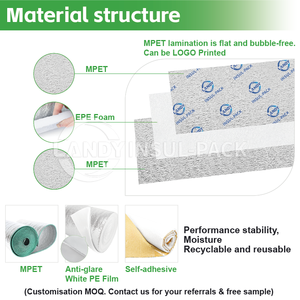 <span class=keywords><strong>Isolation</strong></span> thermique automobile en feuille d'aluminium pour <span class=keywords><strong>toit</strong></span> de Jeep, matériau d'<span class=keywords><strong>isolation</strong></span> pour voitures et fourgonnettes - Product Image 6