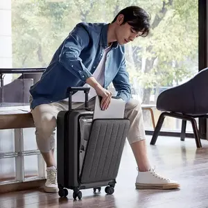 Valise de voyage d'affaires 90 Fun MI 20 pouces avec roues universelles et serrure TSA à code - Product Image 4