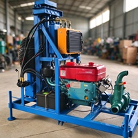 Foreuse de puits d'eau diesel compacte 22 CV de qualité supérieure pour l'approvisionnement en eau agricole