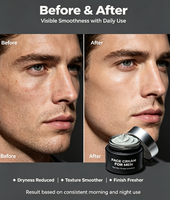 Crème anti-âge pour le visage pour hommes, hydratation intense avec des ingrédients réparateurs doux, équilibre du sébum et réduction des taches brunes