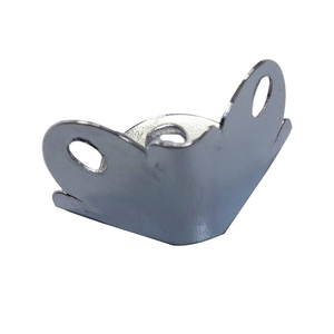 Protections d'angle en fer chromé Anwang 043, accessoires de quincaillerie pour boîtes en bois et meubles - Product Image 5
