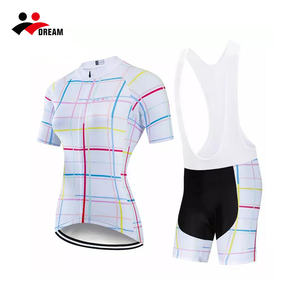 Maglia ciclismo abbigliamento donna poliestere 100% all'ingrosso - Product Image 2