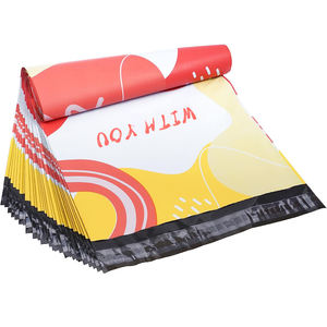 Factory Custom OEM Poly Mailer Colored Biodegradable Compostable Waterproof Printed Logo Clothing Shipping <b>Bag</b> - Product Image 1