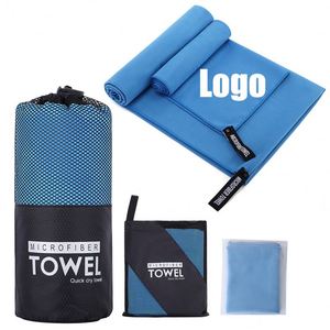 Serviettes de sport en microfibre à séchage rapide, anti-sable, absorbantes, pour la salle de sport, avec logo personnalisé imprimé - Product Image 2