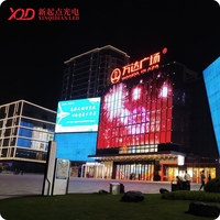 Pantalla LED de Malla XQD T20-2L IP65 Impermeable con Espaciado Personalizado para Uso en Ascensores, Pantalla de Video RGBW Flexible ODM/OEM