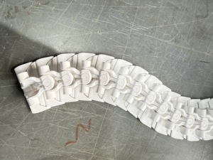 Chaîne en plastique flexible PL1775 très vendue pour l'alimentation et les boissons, l'emballage, les cartons de lait, les caisses et le transport en <span class=keywords><strong>POM</strong></span> - Product Image 3