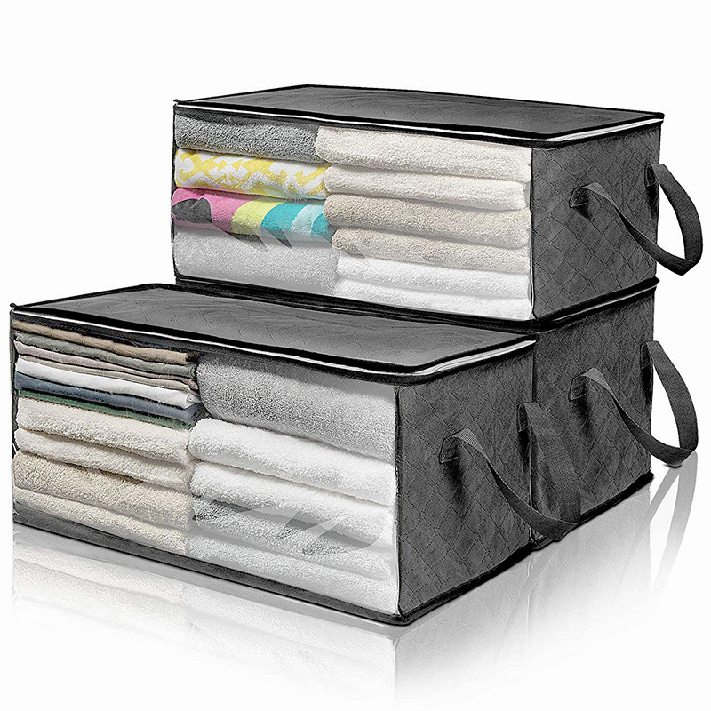 Storage Bag Cotton Quilt Foldable Storage