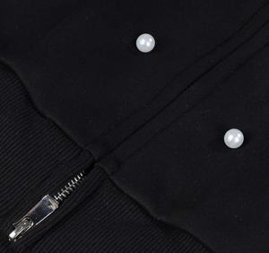 ชุดวอร์มวินเทจแบบใหม่ ระบายอากาศได้ดี พิมพ์โลโก้ตามสั่ง ประดับคริสตัล สายรูดปรับได้ เสื้อฮู้ดและกางเกงขายาว ผ้าหนา - Product Image 6